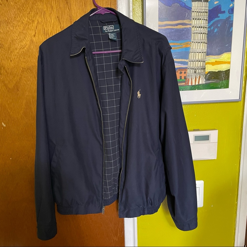 Men’s Medium Polo Ralph Lauren Jacket - Navy Blue